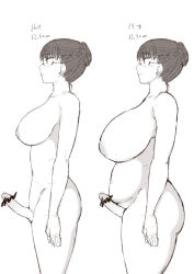 Rule 34 | 1futa, blush, breasts, censored, condessa, erection, futanari, glasses, huge breasts, large breasts, multiple views, penis, plump, weight gain