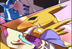 digimon digimon_(creature) fluffy fox_girl fox_tail furry furry_female krystal nintendo renamon star_fox tail youkai_(youkai_watch) youkai_watch