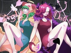 Rule 34 | 2girls, age difference, charlotte galette, charlotte poire, multiple girls, one piece, siblings, sisters, smile, twins