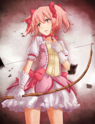 Rule 34 | 10s, bad id, bad pixiv id, kaname madoka, magical girl, mahou shoujo madoka magica, mahou shoujo madoka magica (anime), pink eyes, pink hair, pokimari, short hair, short twintails, solo, twintails