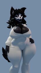 3d breasts huge_breasts mal0 malo monster_girl nikto_ghost scp-1471 scp-1471-a scp_foundation skull_head thick_thighs thighs