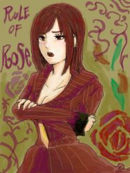 Rule 34 | breasts, diana (rule of rose), red eyes, red hair, rule of rose