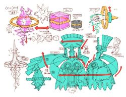 Rule 34 | concept art, crystal, cube, disembodied hand, dragon: marked for death, dress, electricity, humanoid robot, inti creates, machine, official art, robot, tonitrus (dmfd)