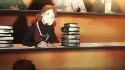 Rule 34 | 10s, 1girl, animated, animated gif, brown hair, galilei donna, lowres