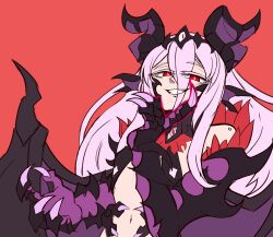 Rule 34 | highres, looking at viewer, malef dragon (monster girl encyclopedia), monster girl encyclopedia, simple background, skai art, tagme, unfinished