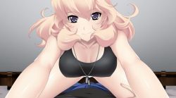 Rule 34 | 1girl, breasts, large breasts, long hair, looking at viewer, muv-luv, sharon heim