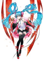 Rule 34 | 1girl, absurdres, aqua eyes, aqua hair, armpits, artist request, bare shoulders, black skirt, blush, cable, chinese clothes, collared dress, dress, flower, full body, hair flower, hair ornament, hair ribbon, hatsune miku, hatsune miku expo, headset, highres, holding, holding cable, holding microphone, leg ribbon, long hair, looking at viewer, microdress, microphone, multicolored hair, necktie, official art, pink hair, ribbon, side slit, sidelocks, skirt, smile, solo, streaked hair, thighhighs, transparent, transparent background, twintails, very long hair, vocaloid, white lily, zettai ryouiki