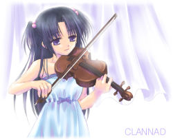 Rule 34 | 00s, bow (music), clannad, copyright name, dress, ichinose kotomi, instrument, solo, tagme, two side up, violin
