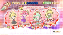 Rule 34 | 1boy, 4girls, :d, blonde hair, bow, bow (paper mario), bowsette jr., bracelet, crown, curly hair, dress, earrings, facial hair, fake screenshot, gameplay mechanics, gloves, green hair, hair bow, hair over eyes, hand fan, hat, horns, jewelry, long hair, mario, mario (series), multiple girls, mustache, new super mario bros. u deluxe, nintendo, one eye closed, open mouth, paper mario, paper mario: the thousand year door, paper mario 64, parody, personification, pink hair, smile, star (symbol), striped clothes, striped headwear, style parody, super crown, translation request, twintails, v arms, vivian (paper mario), witch hat, yoshi, yurume atsushi