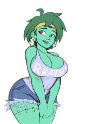 Rule 34 | 1girl, highres, rottytops, shantae (series), solo, zombie