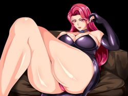 Rule 34 | 1girl, breasts, huge breasts, long hair, red hair, sitting, solo, starworks, wife quest