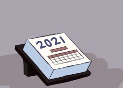 Rule 34 | 2021, calendar (object), commentary, english commentary, grey background, motobug, no humans, object focus, shadow, simple background, sonic (series)