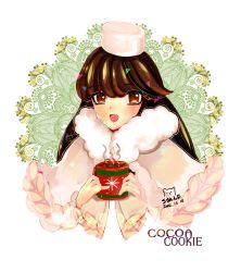 Rule 34 | 1girl, cocoa(cookie run), cocoa cookie, cookie run, highres, personification, ssklf(art), tagme