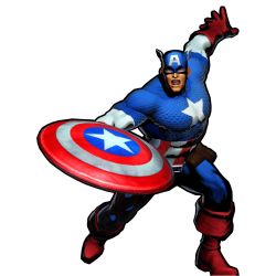 Rule 34 | 1boy, 3d, blue eyes, boots, capcom, captain america, fighting stance, full body, male focus, marvel, marvel vs. capcom, marvel vs. capcom 3, mask, official art, shield, solo, star (symbol), steve rogers, transparent background, white background