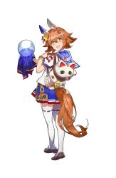 Rule 34 | + +, 1girl, :d, animal ears, bracelet, brown eyes, brown hair, crystal ball, daruma doll, ear covers, from behind, full body, hair between eyes, highres, horse ears, horse girl, horse tail, jewelry, looking at viewer, looking back, maneki-neko, miniskirt, official art, open mouth, pleated skirt, school uniform, serafuku, shide, single ear cover, skirt, smile, solo, tagme, tail, thighhighs, translation request, transparent background, umamusume, white thighhighs