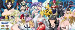 Rule 34 | 6+girls, abs, absurdres, angel, angel wings, angewomon, arm warmers, armor, armpits, ass, asymmetrical cleavage, asymmetrical cleavage cutout, asymmetrical clothes, asymmetrical clothing cutout, asymmetrical legwear, asymmetrical sideboob, asymmetrical sleeves, asymmetrical top, beelstarmon, belt, bikini armor, blindfold, blonde hair, blue eyes, blue hair, bodysuit, bra, breasts, butterfly wings, cameltoe, cape, chain, check commentary, clam shell, claws, cleavage, cleavage cutout, cleft of venus, clothing cutout, collarbone, commentary request, copyright name, covered mouth, dark-skinned female, dark skin, demon, demon girl, demon horns, demon wings, detached sleeves, digimon, digimon (creature), dress, dual persona, eyeliner, facepaint, fairimon, fang, fox mask, gauntlets, gluteal fold, hair over one eye, hair wings, hand on own hip, helmet, highres, holding, holding sword, holding weapon, horns, huge filesize, insect wings, japanese clothes, jazz jack, jewelry, ladydevimon, large breasts, light green hair, lilithmon, lipstick, long hair, makeup, mask, mervamon, midriff, miko, mismatched legwear, mismatched sleeves, mole, mole under eye, monster, monster girl, multiple girls, navel, navel cutout, o-ring, o-ring bottom, o-ring top, off shoulder, panties, parted hair, pointy ears, purple eyes, purple hair, red eyes, revealing clothes, rosemon, sakuyamon, shield, shoulder pads, shutumon, sideboob, signature, silver hair, single arm warmer, skull print, smile, strapless, strapless dress, sword, tagme, third eye, thorns, torn cape, torn clothes, underboob, underboob cutout, underwear, uneven legwear, venusmon, very long hair, visor, warrior, weapon, whip, wings, yin yang, yin yang print