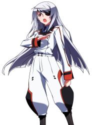 Rule 34 | 10s, 1girl, absurdres, eyepatch, highres, huge filesize, incredibly absurdres, infinite stratos, laura bodewig, long hair, open mouth, silver hair, solo