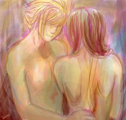Rule 34 | 1990s (style), cloud strife, couple, final fantasy, final fantasy vii, lowres, nude, psychedelic, tifa lockhart