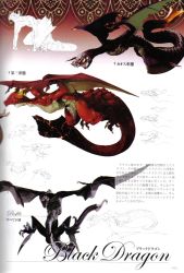 Rule 34 | angel (drag-on dragoon), character name, concept art, drag-on dragoon, drag-on dragoon 1, dragon, fujisaka kimihiko, no humans, non-web source, official art, page number