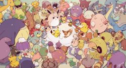 Rule 34 | absolutely everyone, arbok, bellsprout, bird, bonsly, breloom, bulbasaur, chansey, character request, charmander, cleffa, combee, corsola, crab, creatures (company), croconaw, dedenne, diglett, dragonite, dratini, drowzee, ducklett, dwebble, eevee, electrode (pokemon), everyone, exeggcute, fish, flame-tipped tail, floating, furret, game boy, game boy (original), game console, game freak, game link cable, gastly, gen 1 pokemon, gen 2 pokemon, gen 3 pokemon, gen 4 pokemon, gen 5 pokemon, gen 6 pokemon, gen 7 pokemon, gengar, geodude, golem (pokemon), handheld game console, highres, hippopotas, hippopotas (male), horsea, igglybuff, jigglypuff, jumpluff, kakuna, koffing, krabby, lapras, lunatone, luvdisc, machoke, magikarp, magnemite, manectric, marill, metagross, munchlax, nintendo, no humans, numel, oddish, open mouth, orushibu, owl, parasect, phanpy, pichu, pikachu, piloswine, piplup, playing games, pokemon, pokemon (creature), poliwag, poliwrath, psyduck, purugly, rowlet, shuppet, slaking, slowpoke, smile, snake, snubbull, spheal, spoink, standing, stunfisk, sudowoodo, sunkern, swalot, tangela, togepi, trubbish, venonat, victreebel, video game, vileplume, voltorb, vulpix, wailmer, watching, weedle, whale, whismur, wide shot, wigglytuff, wobbuffet