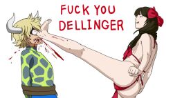 Rule 34 | check commentary, commentary request, dellinger (one piece), non-web source, one piece, partial commentary