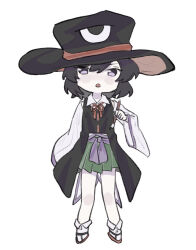 Rule 34 | 1other, androgynous, bare shoulders, black coat, black hair, black hat, blush, bow, bowtie, buttons, calligraphy brush, coat, collared shirt, collared socks, commentary, dated commentary, detached sleeves, enraku tsubakura, eye of senri, frown, full body, geta, green hakama, green skirt, hakama, hakama short skirt, hakama skirt, hat, holding, holding calligraphy brush, holding paintbrush, japanese clothes, jishixingle1029, len&#039;en, long sleeves, looking at viewer, open mouth, other focus, paintbrush, purple eyes, red bow, red bowtie, red footwear, red hat, ribbon-trimmed coat, ribbon trim, sandals, shirt, short hair, simple background, skirt, sleeveless, sleeveless coat, sleeveless shirt, socks, solo, tabi, top hat, two-sided fabric, two-sided headwear, white background, white shirt, white sleeves, white socks, wide sleeves, zouri