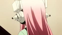 Rule 34 | 1girl, animated, animated gif, lowres, nitroplus, pink hair, red eyes, solo, super sonico, surprised, tagme