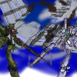 Rule 34 | armored core, armored core: for answer, cradle 03, from software, lisa (armored core), lowres, mecha, old king, robot