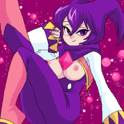Rule 34 | blush, breasts, hmisao, large breasts, lowres, nights (character), nights into dreams, nipples, sega, smile