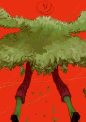 Rule 34 | 1boy, back, coat, coat on shoulders, donquixote doflamingo, feather trim, grin, highres, long sleeves, one piece, oshiri ke, red background, short hair, sketch, smile, smiley face, solo, upper body