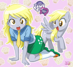 Rule 34 | 1girl, derpy hooves, dual persona, my little pony, my little pony: equestria girls, my little pony: friendship is magic, personification, tagme, uotapo