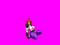 Rule 34 | 1futa, animated, animated gif, bouncing breasts, breasts, character request, erection, futanari, gloves, huge breasts, humping, lowres, mmmmachi, nipples, orange hair, penis, red hair, shoes, short hair, simple background, solo, topless