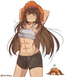 Rule 34 | abs, bike shorts, guilty gear, highres, may (guilty gear), mil17459623, sports bra, tagme, tears