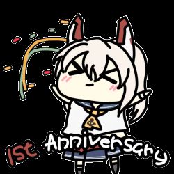 Rule 34 | &gt; &lt;, animated, animated gif, anniversary, azur lane, lowres, multiple girls, open mouth, seseren