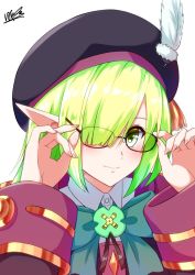 Rule 34 | 1girl, aoi (princess connect!), glasses, green eyes, green hair, hinata tino, princess connect!, school uniform, tagme