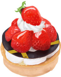 Rule 34 | chocolate, food, food focus, fruit, makoto (bk69and7), marshmallow, no humans, original, pastry, strawberry