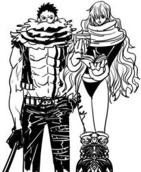Rule 34 | 1boy, 1girl, age difference, book, brother and sister, charlotte katakuri, charlotte smoothie, long hair, lowres, one piece, siblings, smile, tagme, tattoo