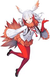 Rule 34 | 1girl, game cg, japanese crested ibis (kemono friends), kemono friends, kemono friends kingdom, long hair, looking at viewer, official art, solo, tachi-e, transparent background