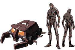 Rule 34 | 1boy, abs, ass, beetle, bodysuit, bug, car, character sheet, insect, killer the chang, motor vehicle, muscular, muscular male, official art, promotional art, tailenders, vehicle