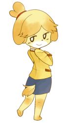 Rule 34 | animal crossing, artist request, isabelle (animal crossing), nintendo, tagme, text focus, translation request