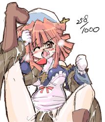 Rule 34 | breasts, clothed sex, la pucelle, large breasts, nippon ichi, prier, red hair, sex