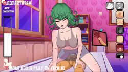 Rule 34 | 1boy, 1girl, animated, ass, breasts, breasts out, cum, cum in pussy, cum on body, curly hair, dotart, game, green hair, highres, indoors, interior, medium breasts, moaning, nude, one-punch man, orgasm, penis, pussy, pussy juice, sex, showering, sound, tagme, tatsumaki, thick thighs, thighs, vaginal, video, video game, wet, wet clothes