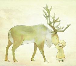 Rule 34 | 1boy, aged down, animal, antlers, axis powers hetalia, child, deer, finland (hetalia), horns, reindeer, tagme