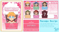 bad_tag box dildo english_text male_focus multiple_boys original package package_design sex_toy shota toon_(style) toxyz uncensored