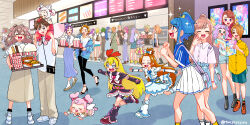 Rule 34 | + +, 2boys, 6+girls, :d, aged down, aged up, ai-chan (dokidoki! precure), aisaki emiru, akimoto komachi, animal ears, asymmetrical bangs, back bow, backpack, bag, black footwear, black pants, blonde hair, blue dress, blue eyes, blue hair, blue jacket, blue shirt, blue shorts, blue skirt, bow, brown footwear, brown hair, brown pants, brown skirt, bunbee (yes! precure 5), carrying, casual, character request, charaleet (precure), child carry, churro, clenched hands, closed eyes, collared shirt, colored skin, commentary, cone hair bun, cosplay, cure black, cure black (cosplay), cure white, cure white (cosplay), delicious party precure, denim, denim shorts, dokidoki! precure, double bun, dress, earrings, eating, ellee-chan, flying, food, fox ears, fox girl, fox tail, french fries, futari wa precure splash star, green hair, hair bun, hair ornament, hair over one eye, hair ribbon, hairclip, hand to own face, handbag, high heels, highres, hijiri ageha, hirogaru sky! precure, holding, holding tray, hot dog, hugtto! precure, indoors, jacket, jewelry, kasugano urara (yes! precure 5), kawarino, kibou no chikara ~otona precure &#039;23~, kome-kome (precure) (human), long skirt, looking at another, madoka aguri, medium hair, meta, mimino kurumi, minazuki karen, miniskirt, mirage pen, monster rally, movie theater, multiple boys, multiple girls, nagomi yui, natsuki rin, necklace, nijigaoka mashiro, notice lines, off shoulder, open mouth, orange hair, outstretched arms, pants, pinafore dress, pink hair, pink ribbon, pleated skirt, popcorn, pouch, precure, precure all stars f, purple eyes, purple hair, red eyes, red skin, regina (dokidoki! precure), ribbon, running, ruru amour, saliva, series connection, shinada takumi, shirt, shoes, short dress, short hair, short ponytail, short sleeves, short twintails, shorts, shoulder carry, single hair bun, skirt, sleeveless, sleeveless dress, smile, sneakers, socks, sora harewataru, sparkle, spread arms, standing, sweatdrop, t-shirt, tail, time paradox, tray, twintails, twitter username, two side up, untucked shirt, walking, white footwear, white shirt, white shorts, white skirt, white socks, yellow bow, yellow footwear, yellow shirt, yellow socks, yes! precure 5, yumehara nozomi, yuunagi tsubasa