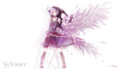 Rule 34 | 1girl, androgynous, bandaged arm, boots, character name, choker, feathers, flower (vocaloid), flower (vocaloid4), full body, hand on own hip, highres, holding, holding microphone, hood, hoodie, lips, looking to the side, microphone, microphone stand, multicolored hair, orihara sachiko, red eyes, short hair, shorts, sleeveless, sleeveless hoodie, streaked hair, v4x, vocaloid