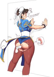 Rule 34 | 1girl, absurdres, anal, ass, capcom, chun-li, highres, huge ass, pantyhose, street fighter, street fighter ii (series), thick thighs, thighs, tobias leviathan, uncensored, wide hips
