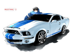 Rule 34 | 00s, 1boy, bad id, bad pixiv id, car, ford, ford mustang, ford mustang s197, fullmetal alchemist, gt 500, left-hand drive, male focus, motor vehicle, muscle car, name connection, object namesake, pun, roy mustang, shelby, shelby gt500, shelby mustang, solo, toujou sakana, vehicle, vehicle focus