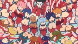 Rule 34 | 00s, animal ears, animated, animated gif, breasts, cleavage, lowres, playboy bunny, smile, tengen toppa gurren lagann