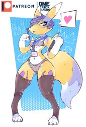 Rule 34 | absurdres, digimon, digimon (creature), fluffy, fox girl, fox tail, furry, furry female, highres, one trick dragon, renamon, tail